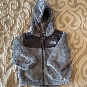 EUC Baby The North Face Fuzzy Denali Jacket